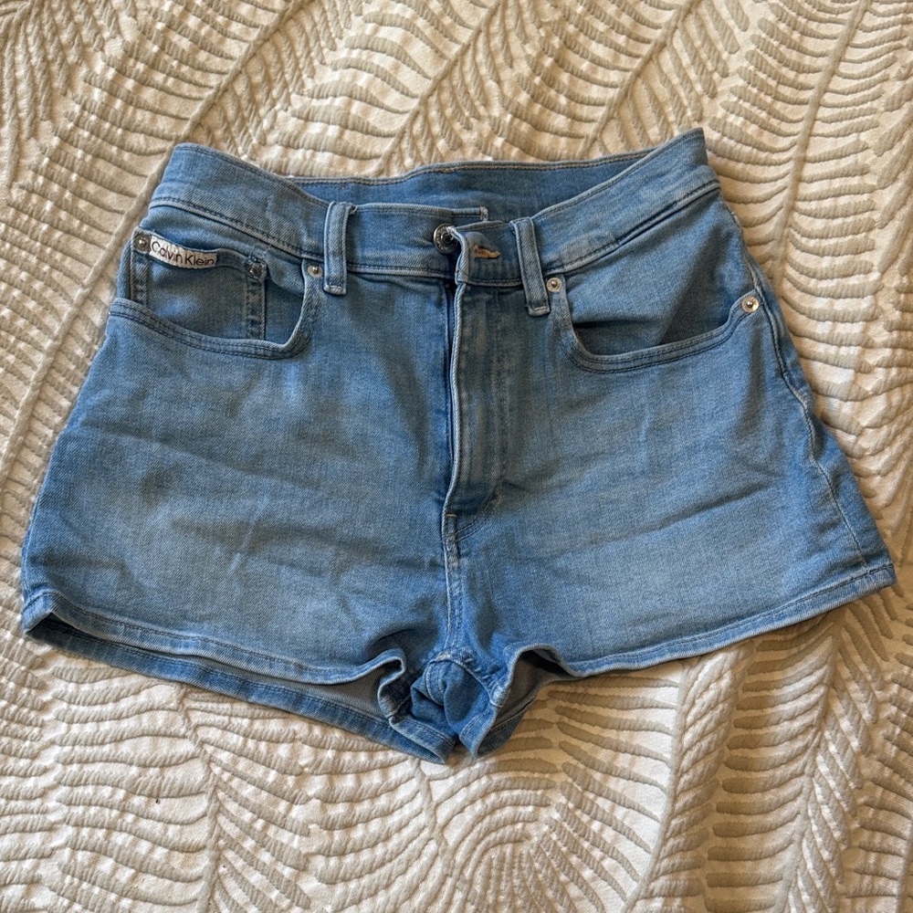 Calvin Klein Light Blue Jean Shorts